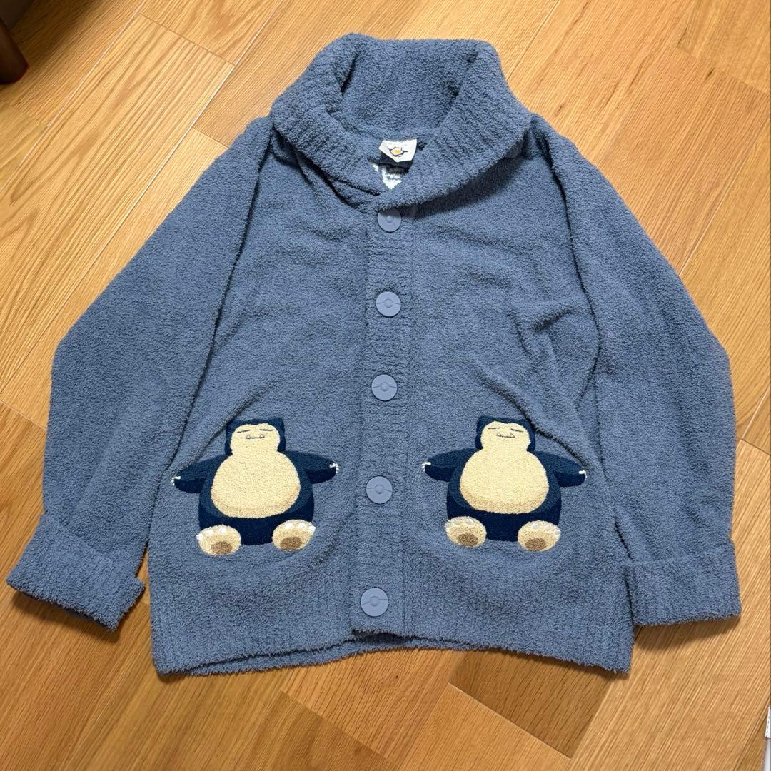 ジェラートピケ gelatopique ポケモン カビゴン カーディガン S〜M
