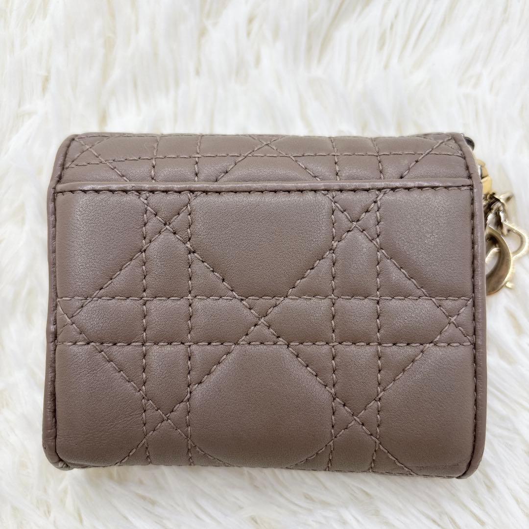 付属品完備✨ディオール カナージュ ロータスウォレット 三つ折り財布