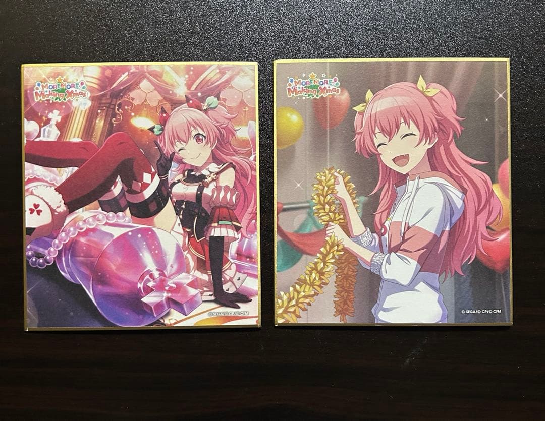 プロセカ 桃井愛莉 色紙 2枚セット - メルカリ