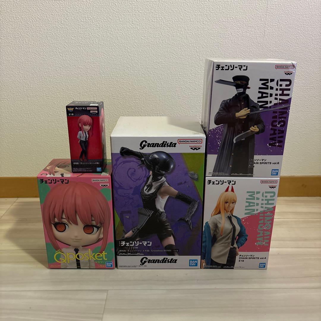 チェンソーマン フィギュア セット売り 5個セット - メルカリ