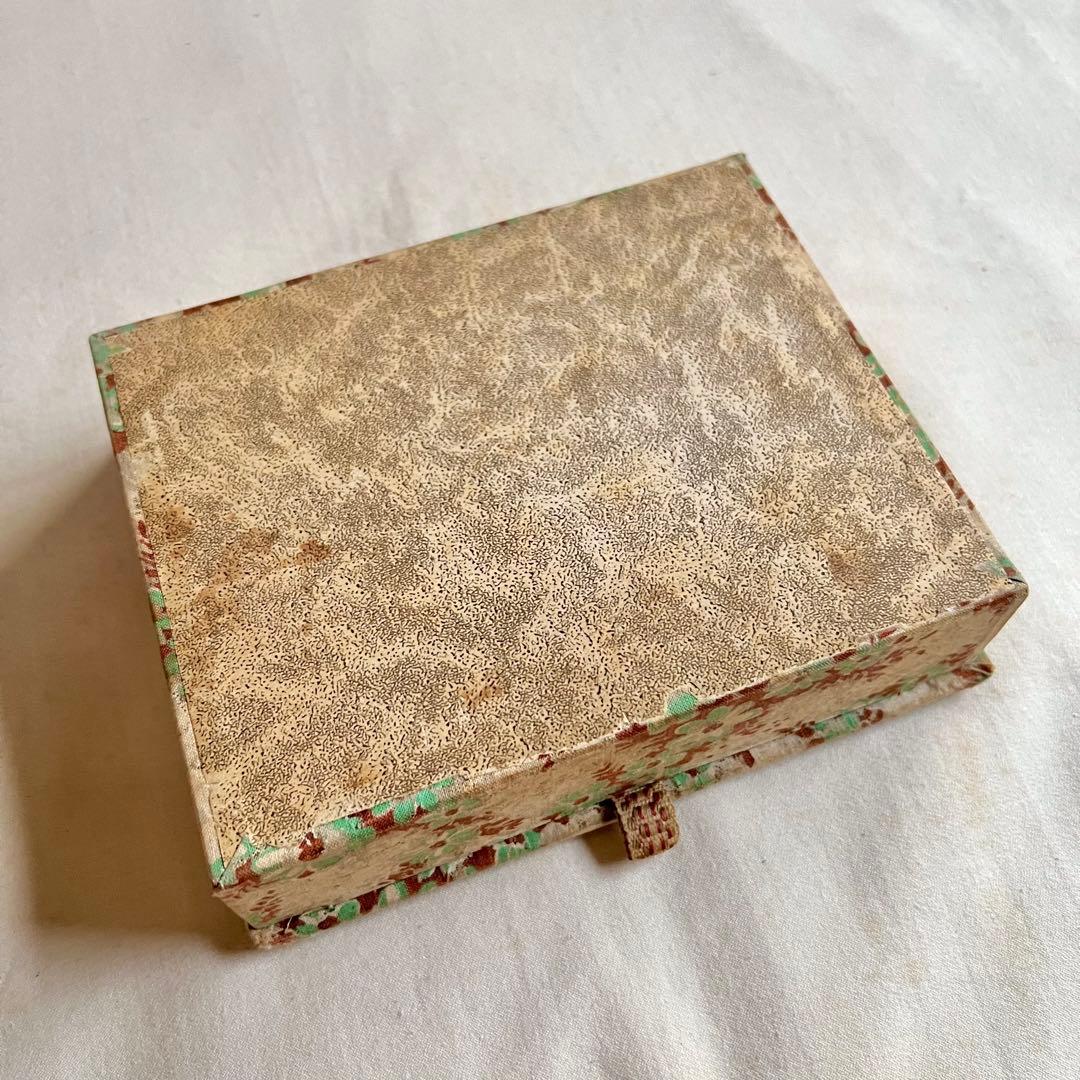 フランス カルトナージュボックス アンティーク 花模様 - メルカリ