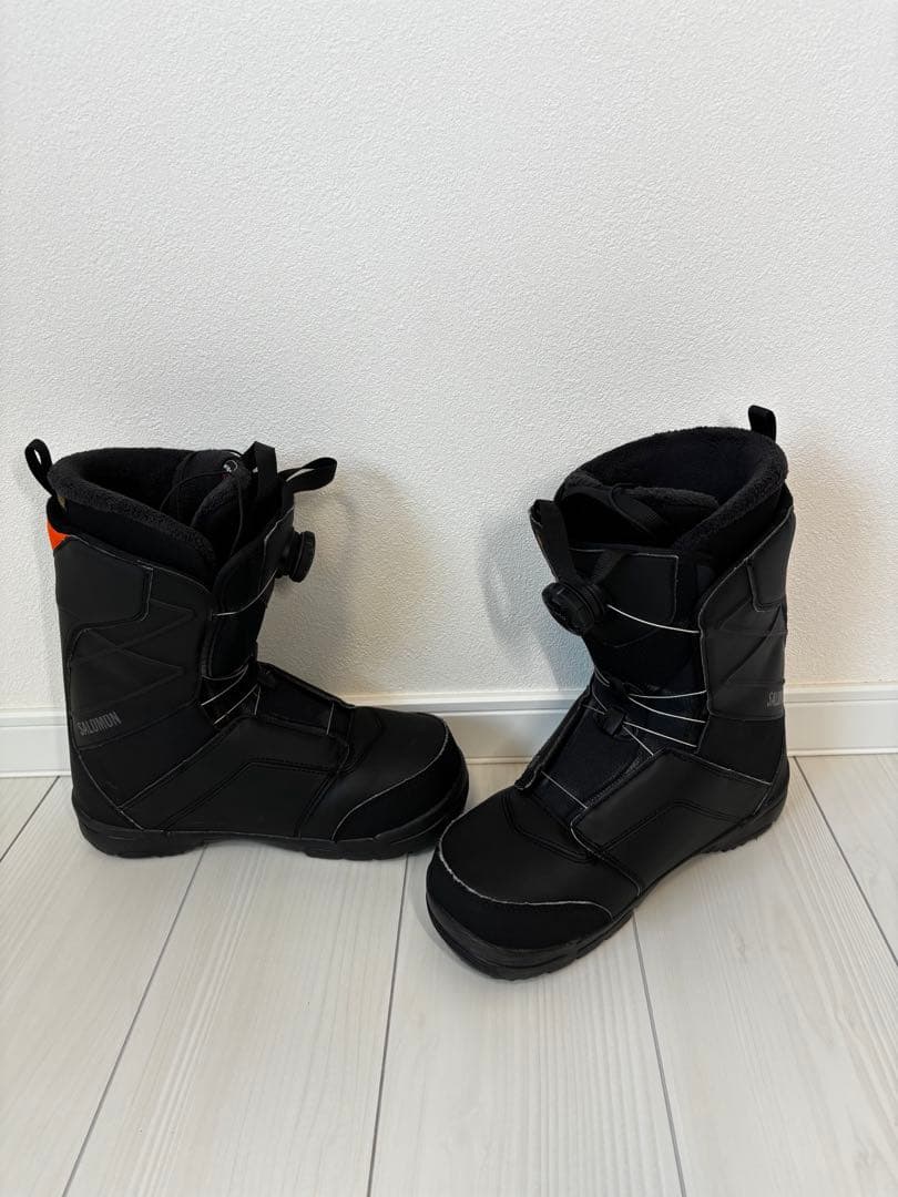 ５回着用　26.5cm SALOMON FACTION WIDE BOA ブーツ