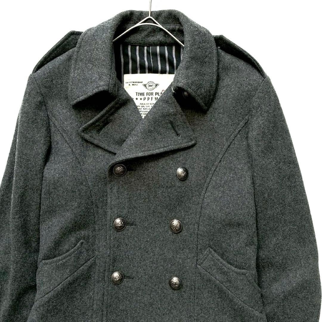 T*r様 【希少】PPFM ウールピーコート ナポレオンジャケット S