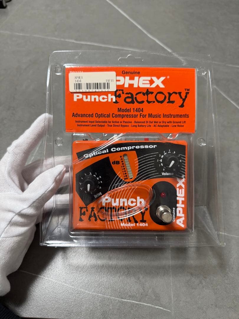 APHEX Punch Factory Model 1404 光学コンプレッサー Yahoo!オークション -「punch factory 1404」の落札相場・落札価格