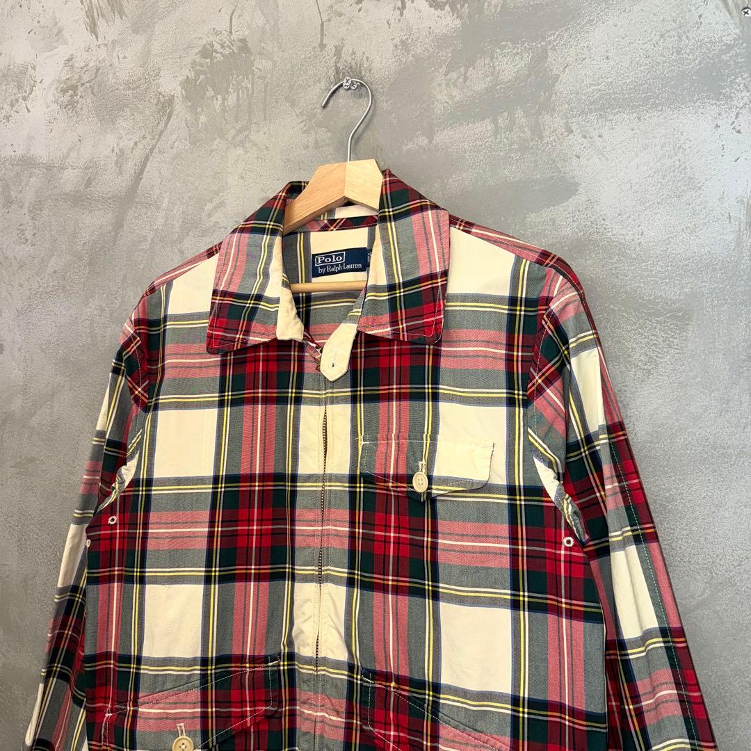 POLO by RALPH LAUREN チェック柄 スウィングトップジャケット - メルカリ