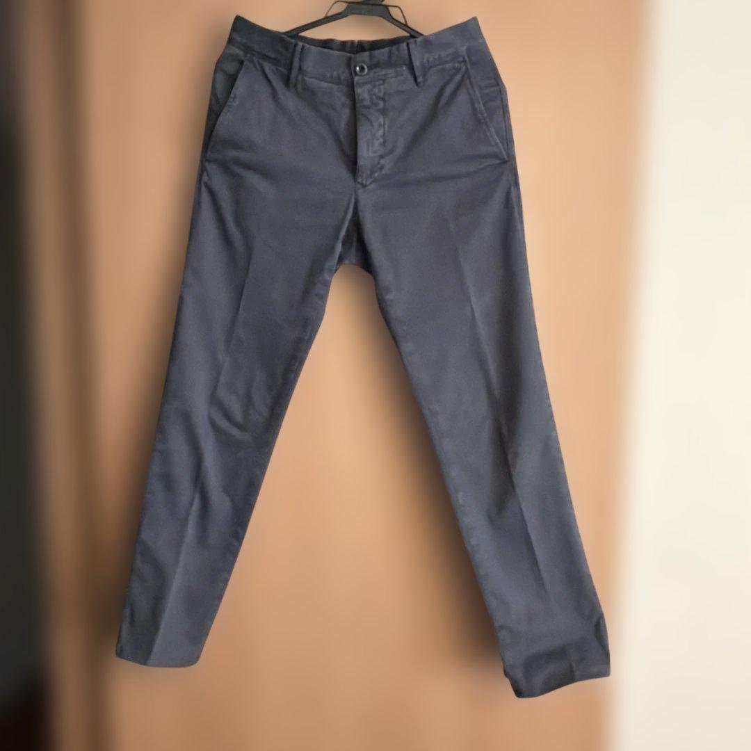 3月8日限定価格】インコテックス 100型 ギャバジンチノ ネイビー 28