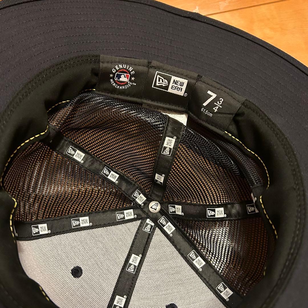 NEWERA ブリムハット GORO NAKATSUGAWA minnano 黒 - メルカリ