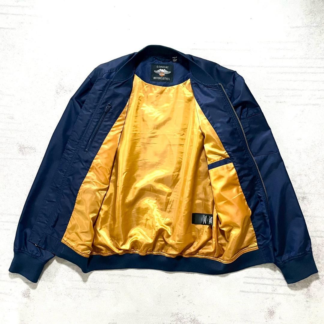 超美品 HARLEY-DAVIDSON MA-1 ナイロン ボンバー S 短丈 - メルカリ