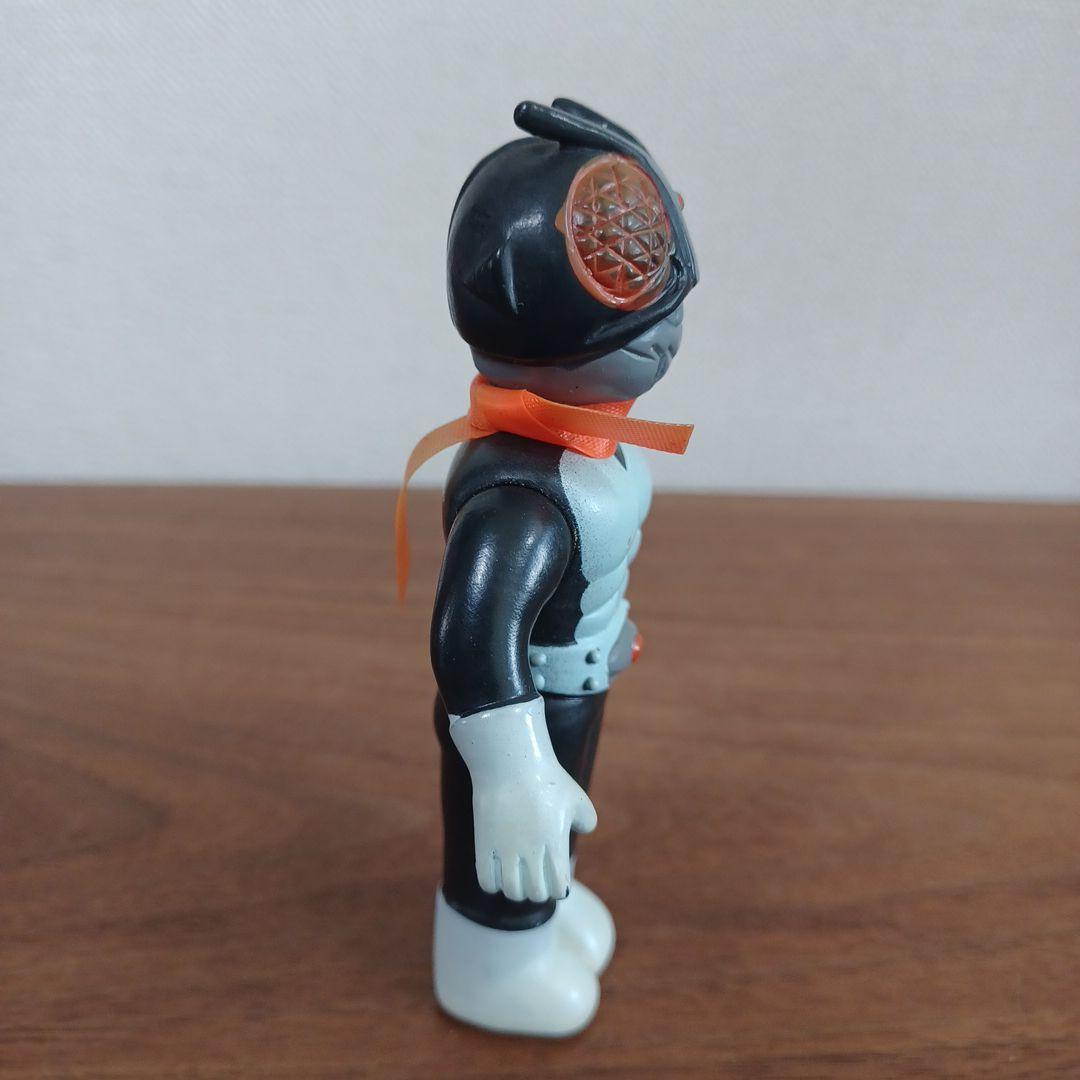 当時物 「仮面ライダー面取れ」激レアな指人形ミニソフビフィギュア