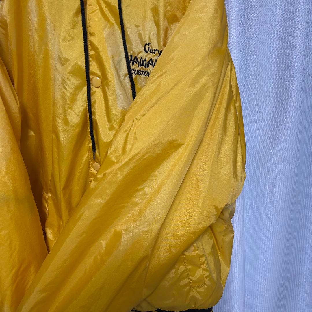 ゲーリーヤマモト スタジャン L イエロー - メルカリ