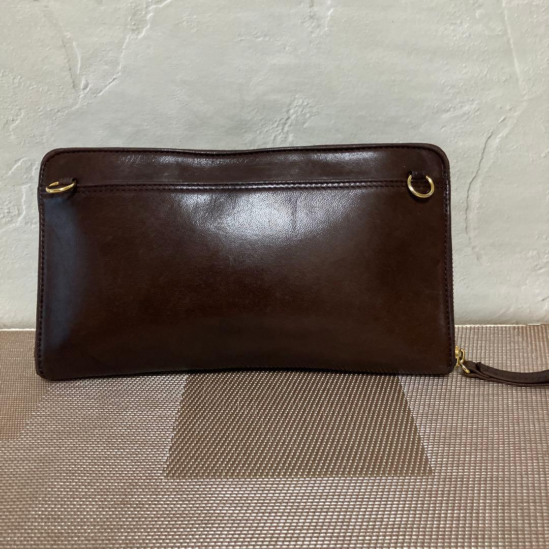 PORTER.ダークブラウンレザー 長財布 ポーター PORTER ポーター ソーク ロングウォレット 101ー06055 吉田