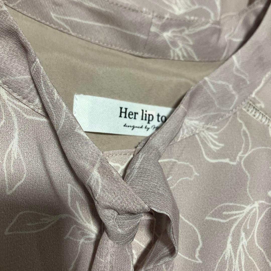 紙タグ付き未使用品 herlipto La Brea Bow-Tie Dress - メルカリ