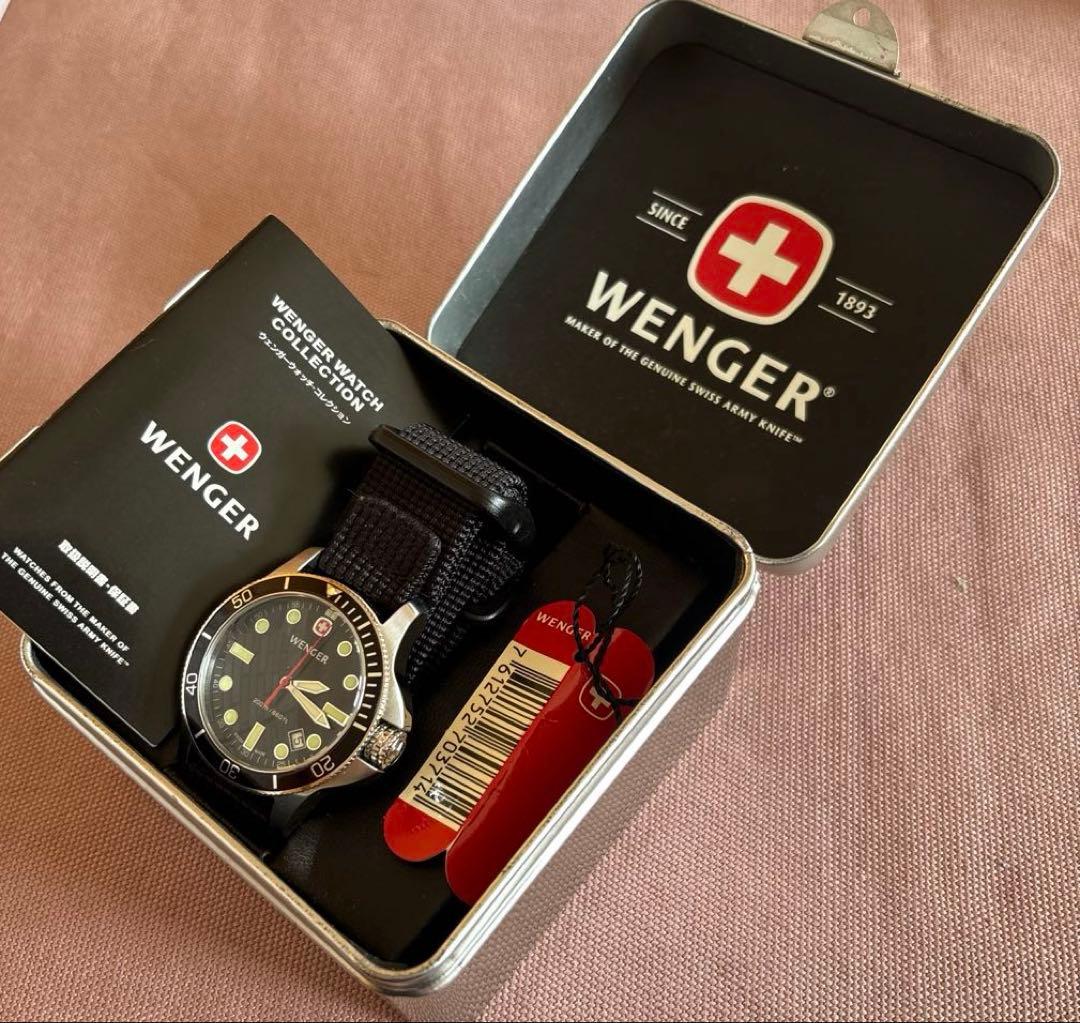ウェンガーバタリオン7232xダイバーズウォッチ - メルカリ