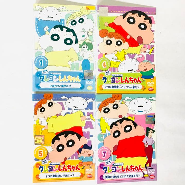 計40話収録！DVD4枚セット クレヨンしんちゃん 第5期シリーズ - メルカリ