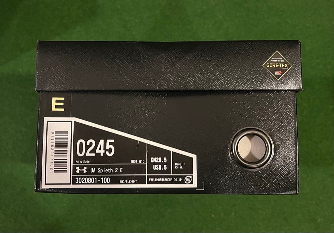 Under Armour ゴルフシューズ ホワイト/ブラック　26.5cm