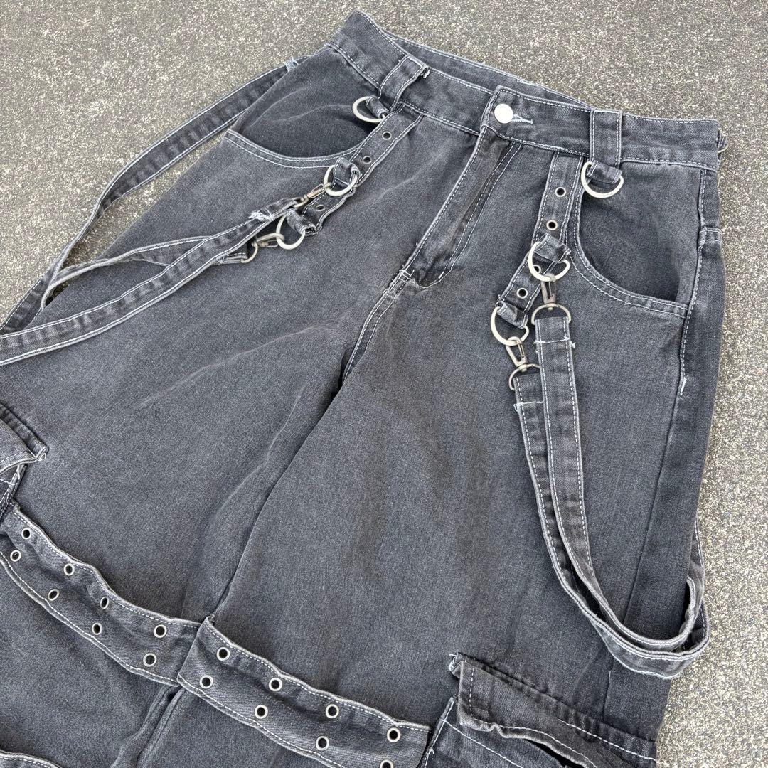 archive 超極太 buggy cargo denim pants y2k - メルカリ