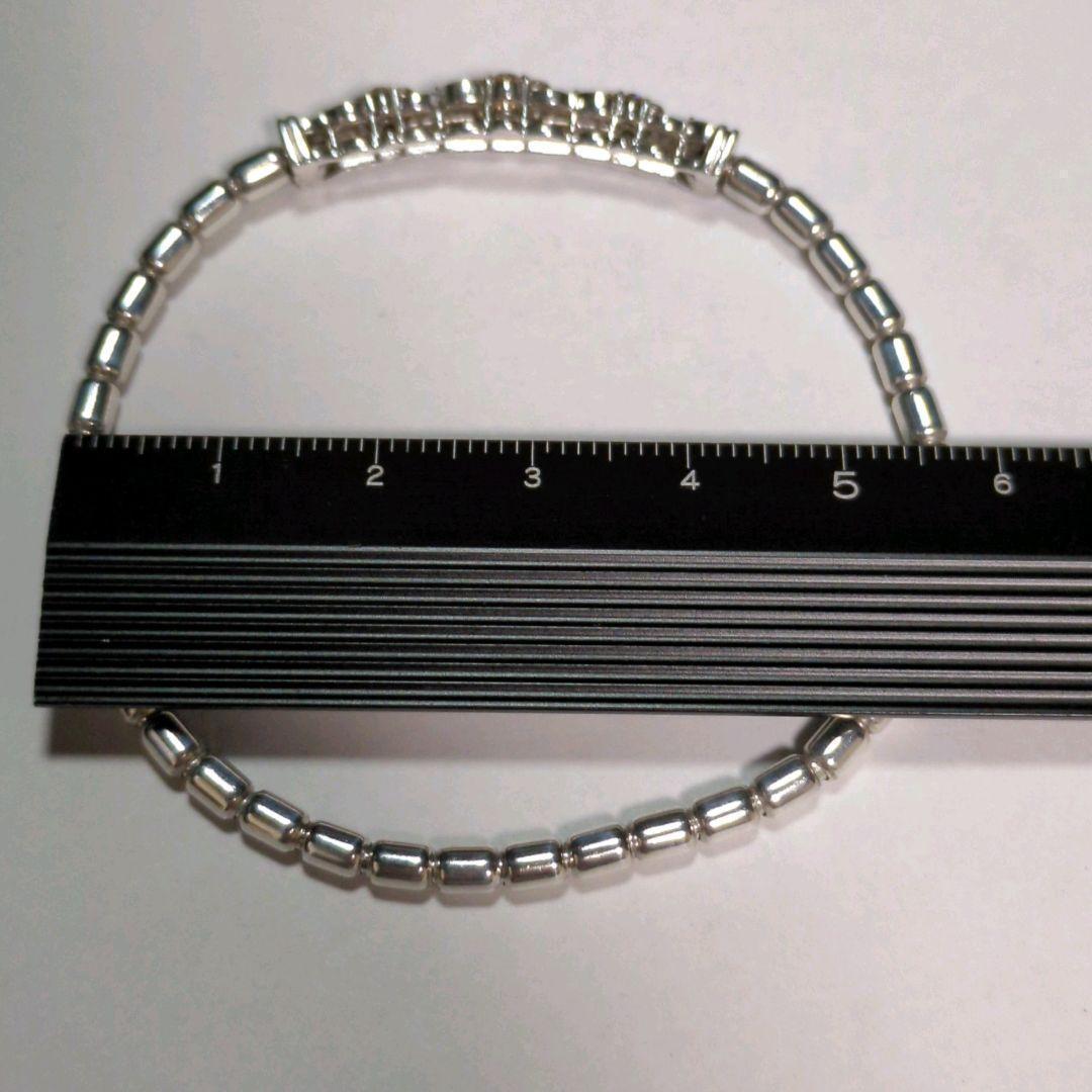 ダイヤモンドブレスレット 0.50ct SILVER 357