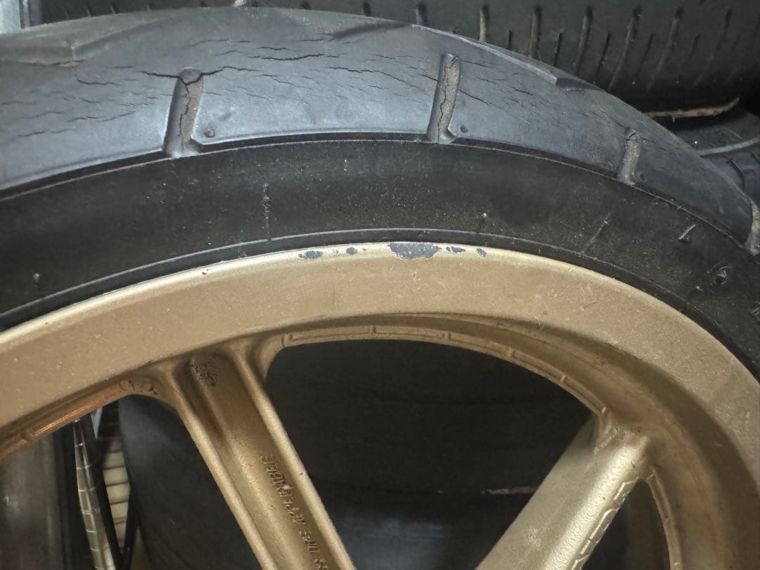 NSR250R 純正 マグテックホイール フロント ゴールド 5本スポーク