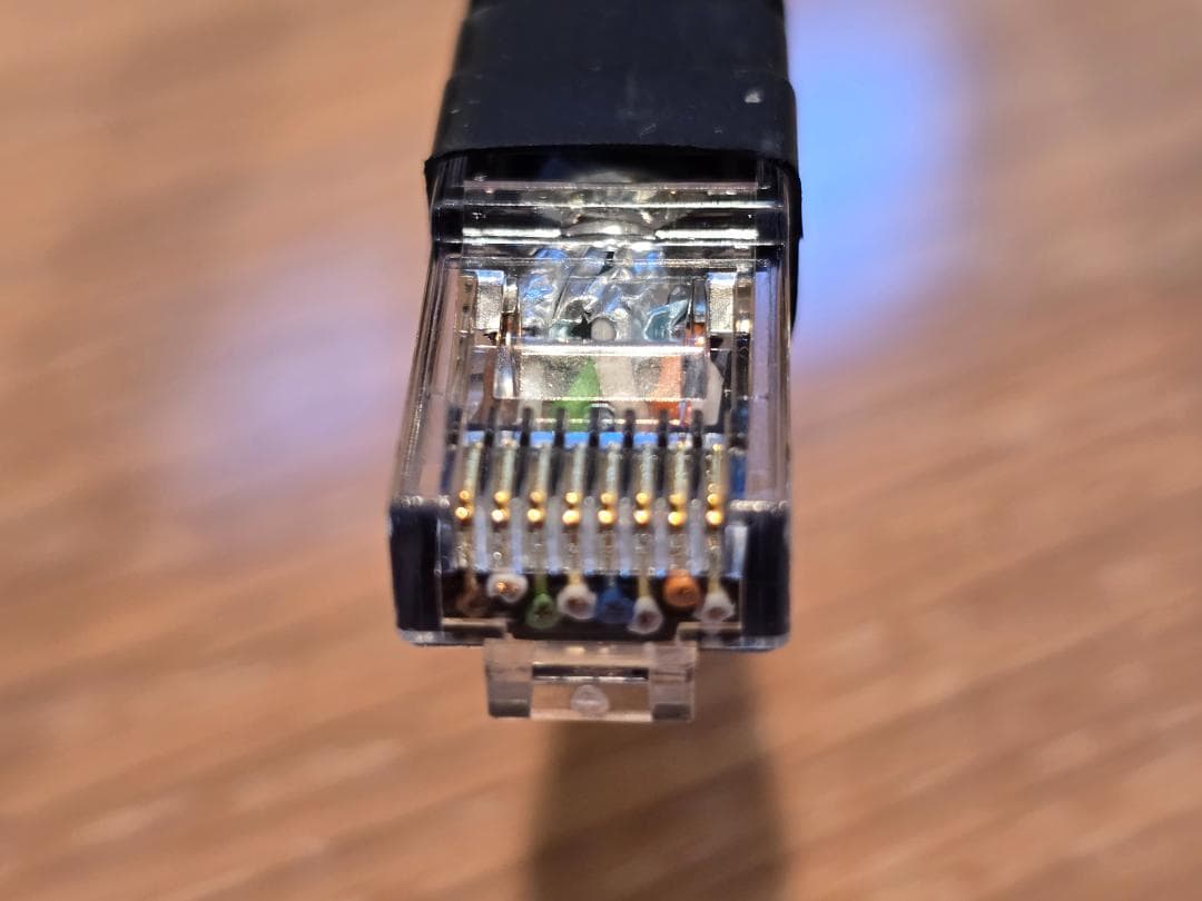 サエク SAEC SLA-500 LANケーブル 4.0m 中古美品