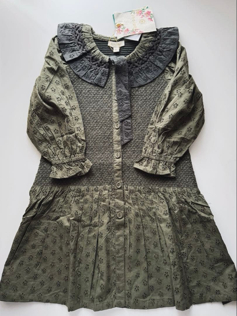 bonjour diary ワンピース 8Y Bonjourdiary フラワープリント ワンピース 8Y Bonjourdiary 8Y