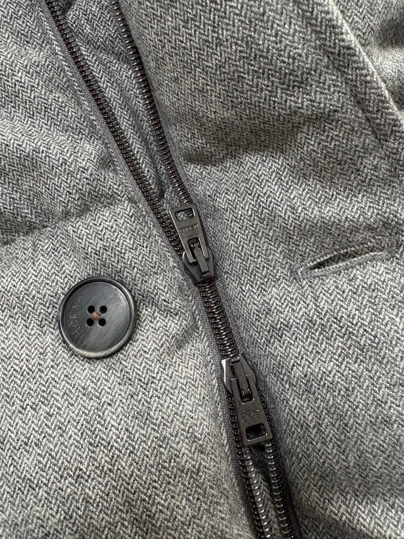 定価37.8万 ヘルノ×ロロピアーナ 最高級カシミヤシルク フーデッド