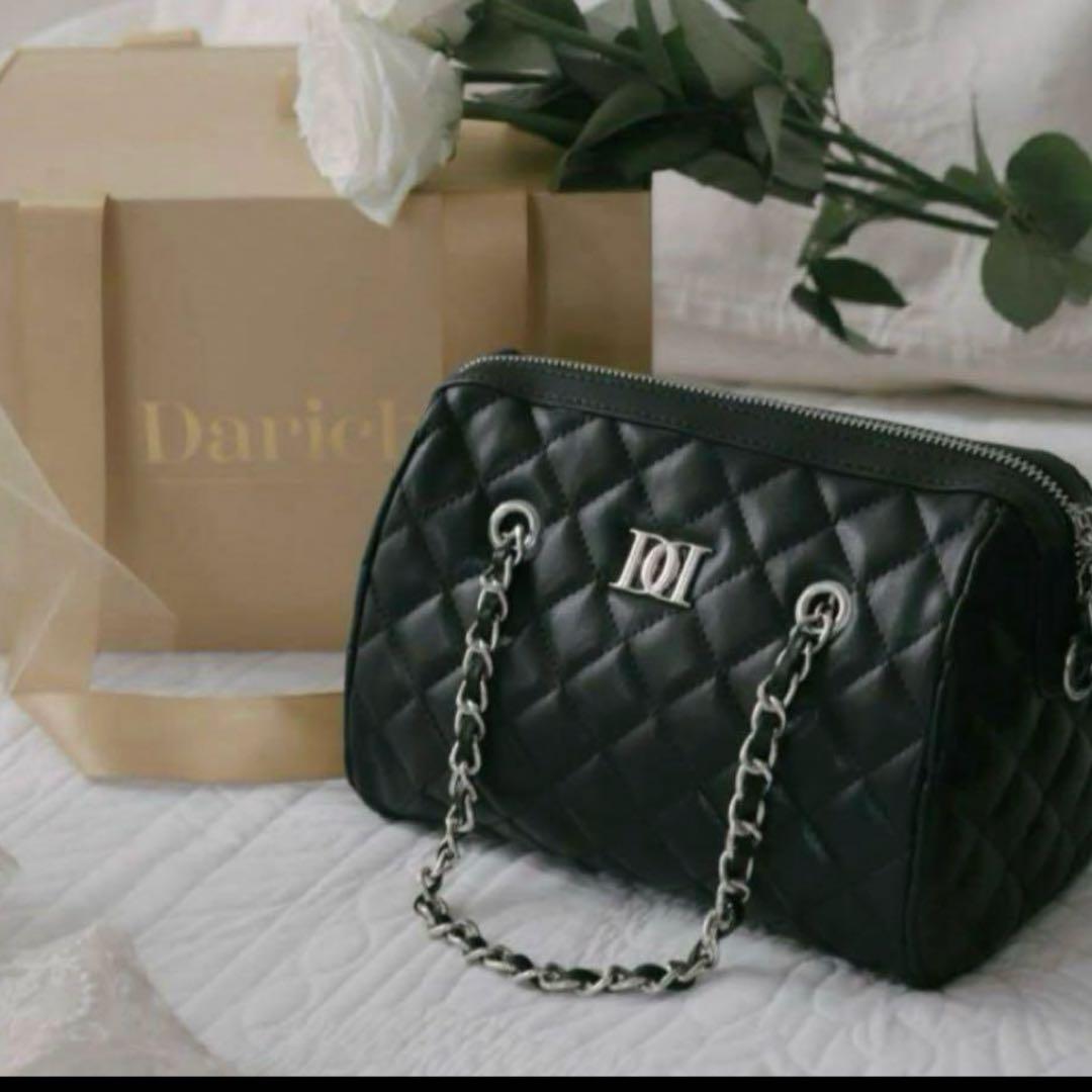 ダーリッチ Darich ノベルティ　キルティングミニボストンバッグ Darich - 新品未開封 ダーリッチ ノベルティ キルティングミニボストン