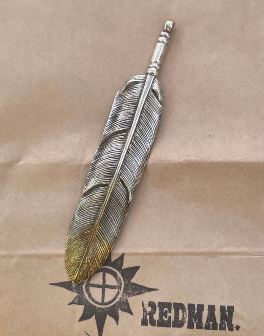 REDMAN レッドマン特注フェザー剣先K18 先金 - メルカリ