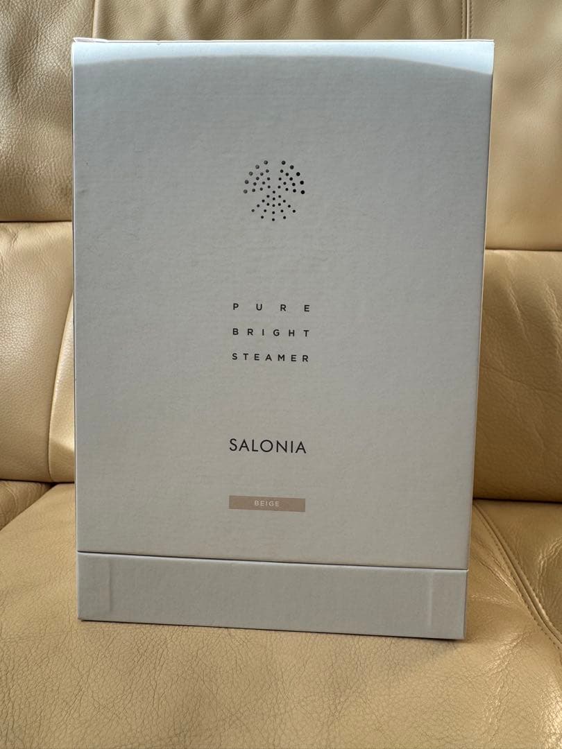 サロニア　ピュアブライト　スチーマー(ベージュ) Amazon.co.jp: SALONIA サロニア ピュアブライト スチーマー 美顔器