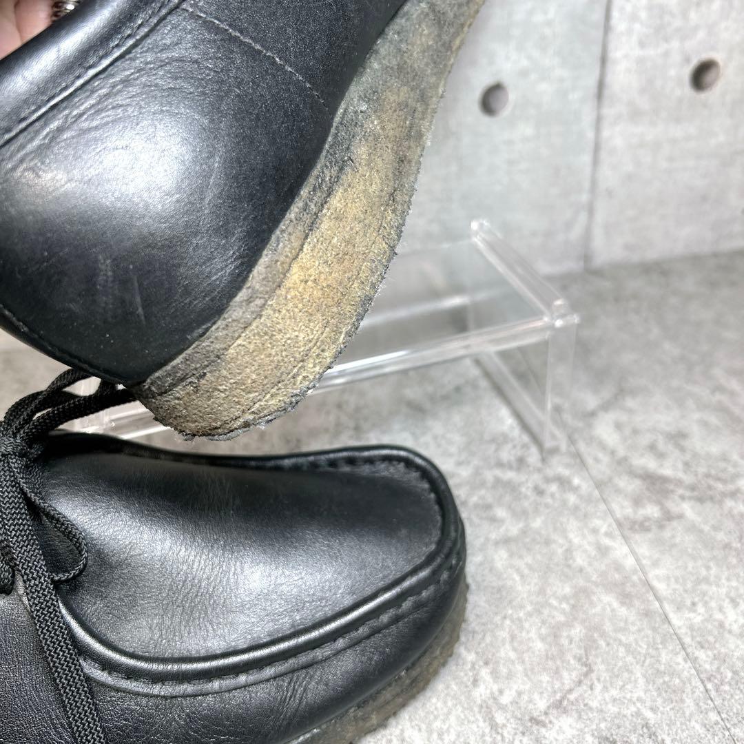 極美品【クラークス】Clarks/ワラビー/オールレザー/クレープソール/11