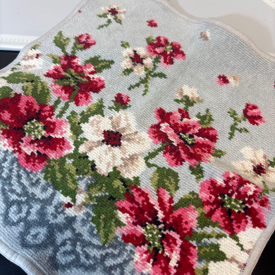 フェイラー 花柄刺繍タオルハンカチ 3枚 セット 25cm - メルカリ