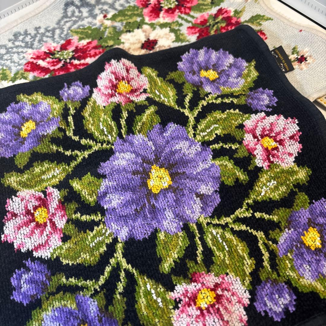 フェイラー 花柄刺繍タオルハンカチ 3枚 セット 25cm - メルカリ
