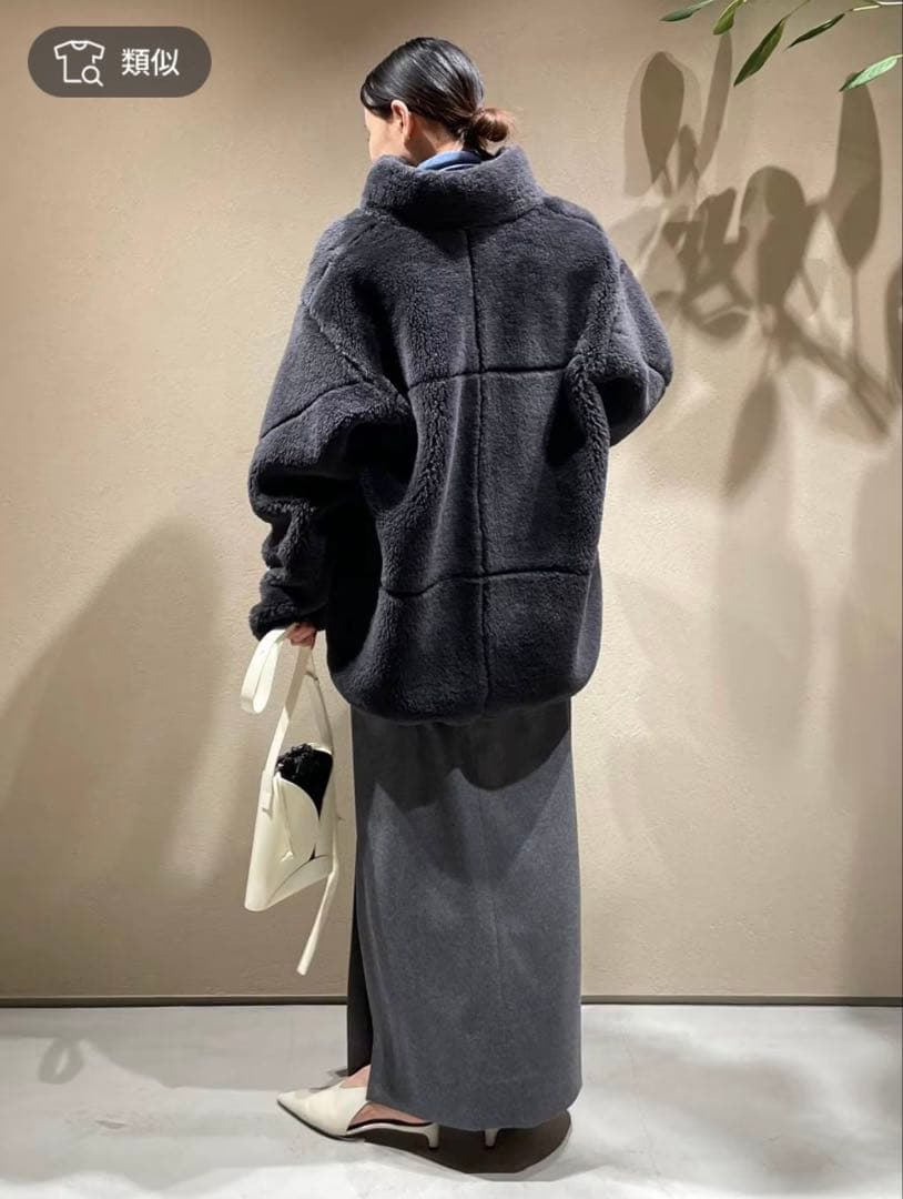 Chaos/カオス ウールボアブルゾン スミクロ - メルカリ