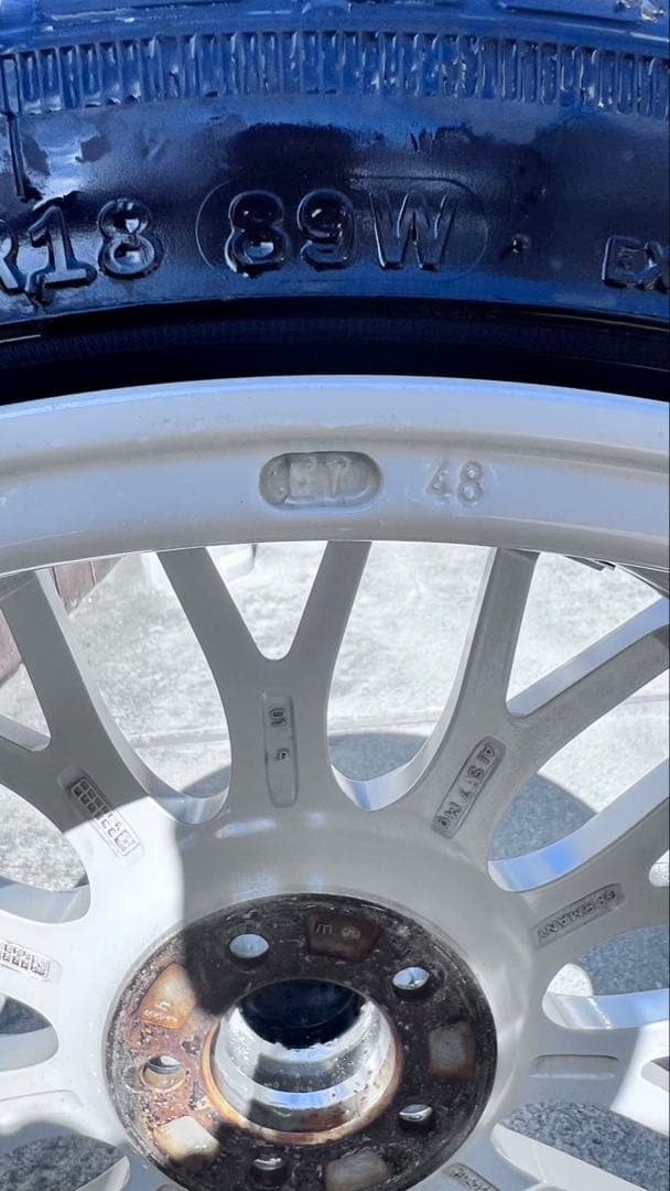 BBS Germany CS021 . 18インチPCD100 7.5j ＋48