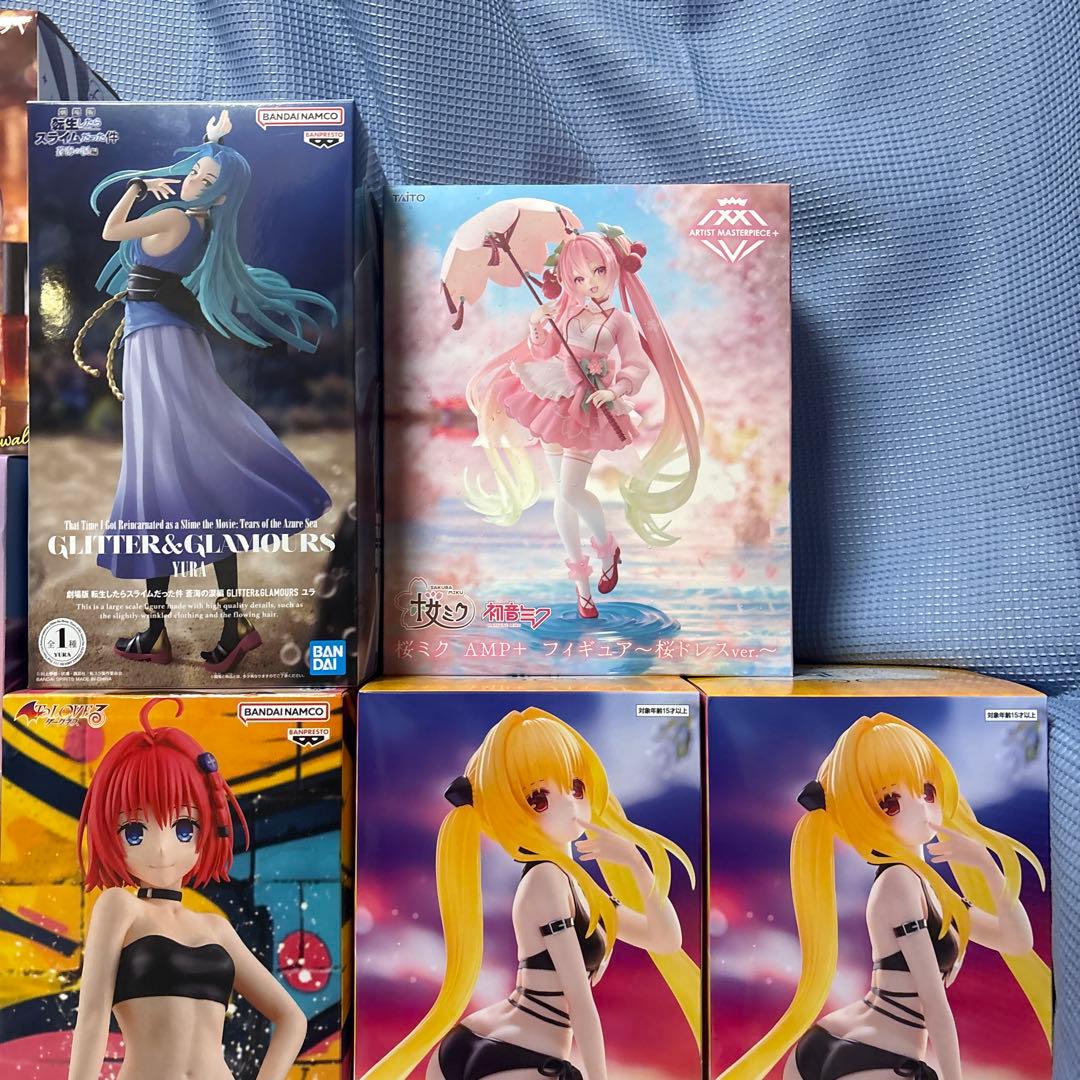 新作込）未開封・美少女プライズフィギュア14点まとめ売り 桜ミク