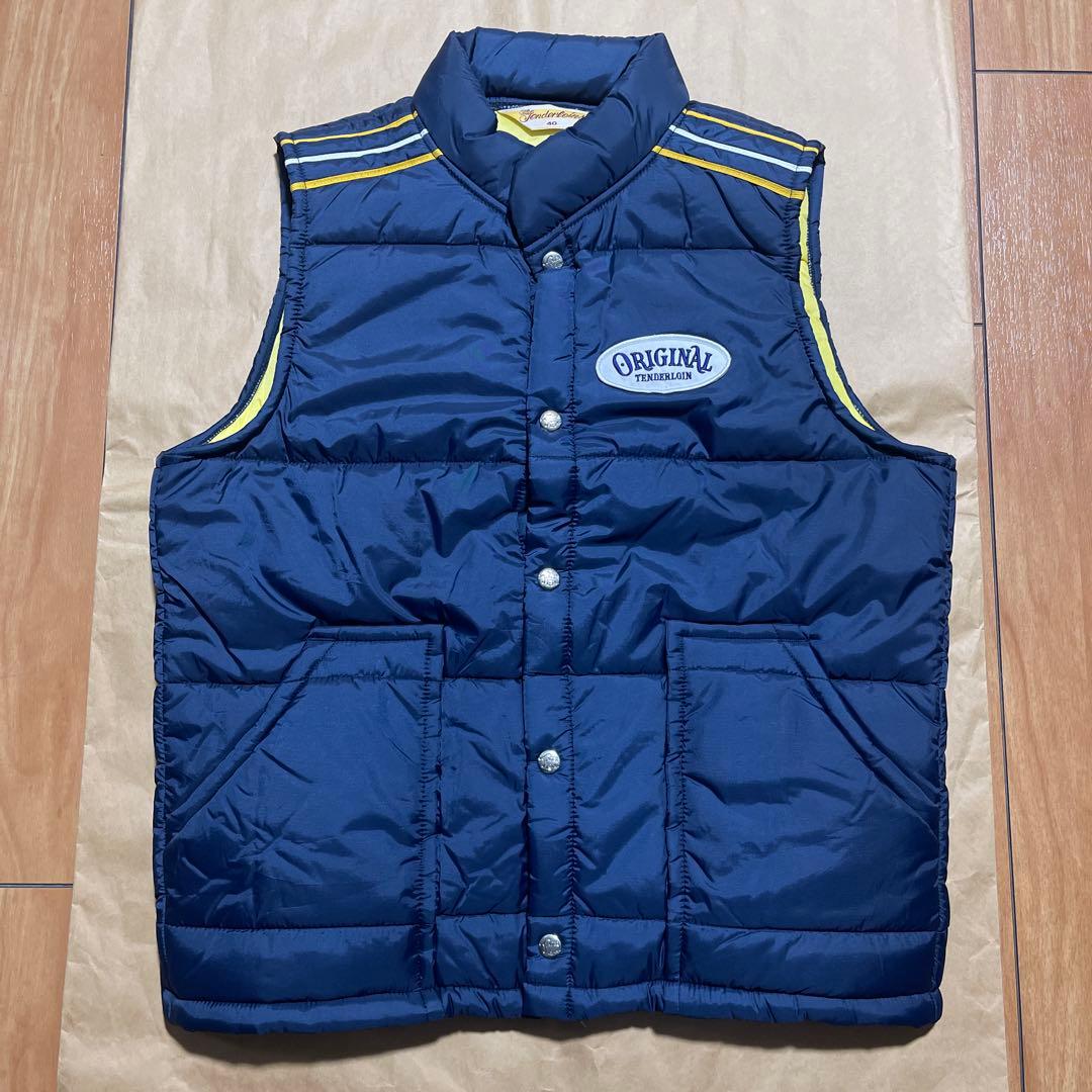 テンダーロイン ネイビー レーシング ダウンベスト - メルカリ