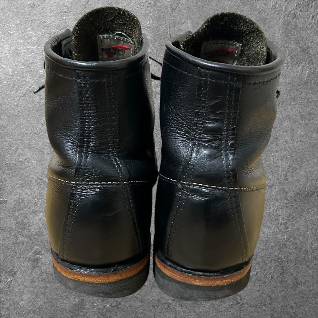 27.5cm RED WING 9014 BECKMAN ワークブーツ 本革 黒