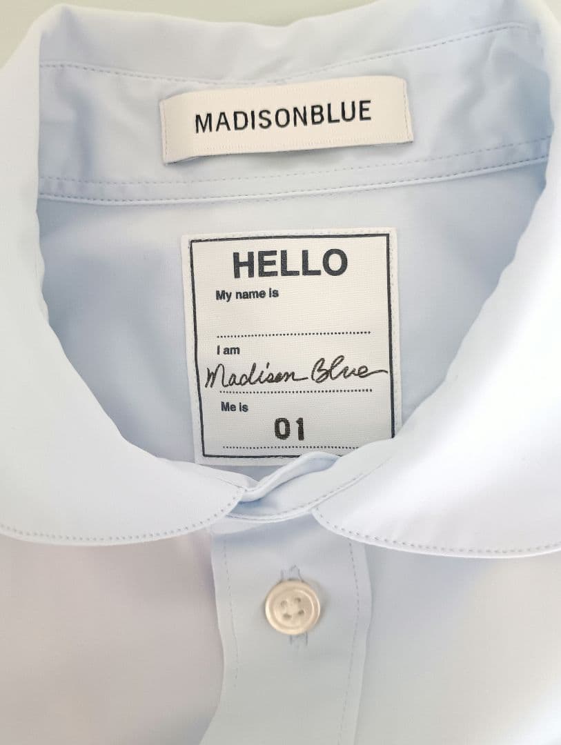 未使用マディソンブルー BIG ROUND COLLAR SHIRT - メルカリ