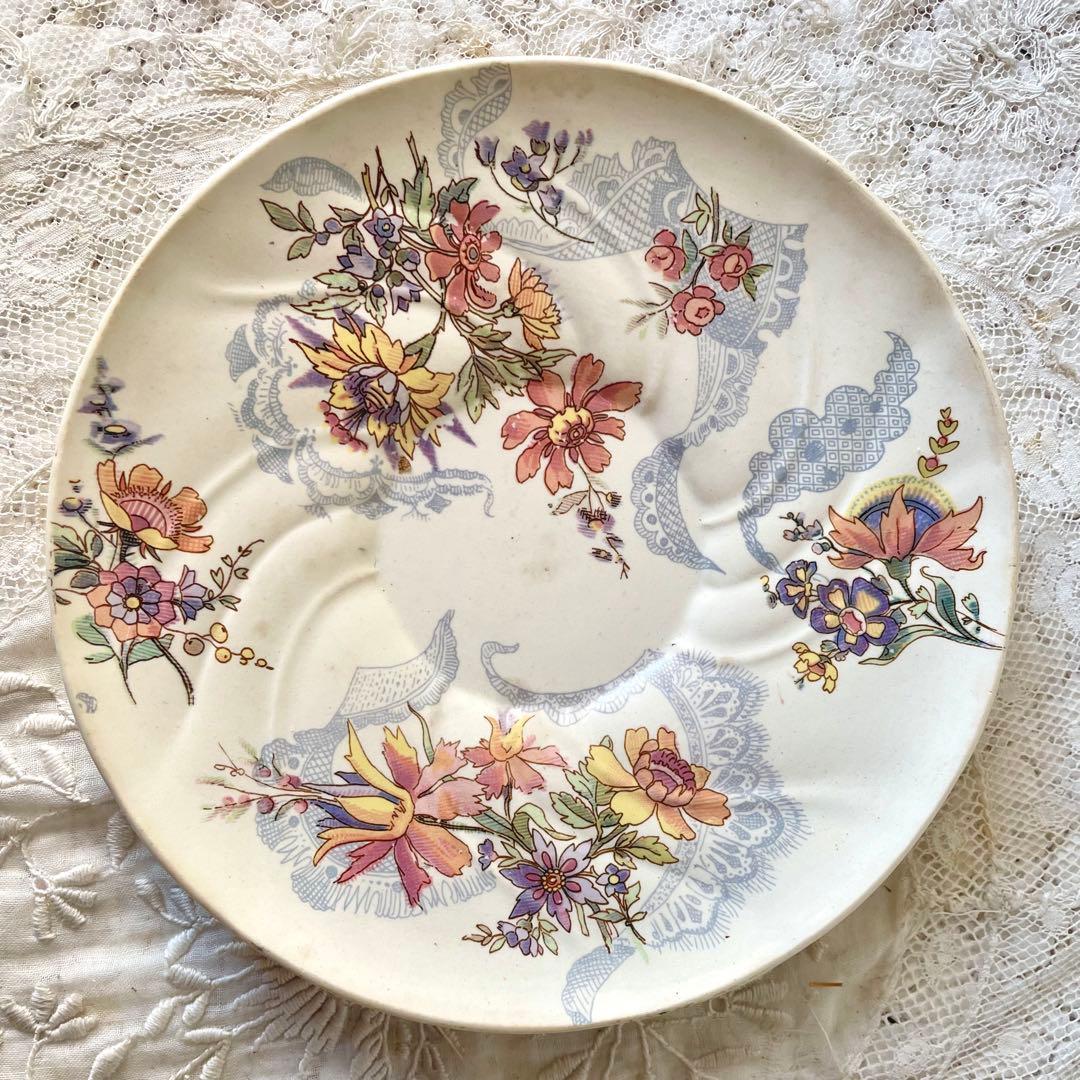 新春アンティーク福袋③プレート&ソーサー5枚セット サルグミンヌARUNDO 皿