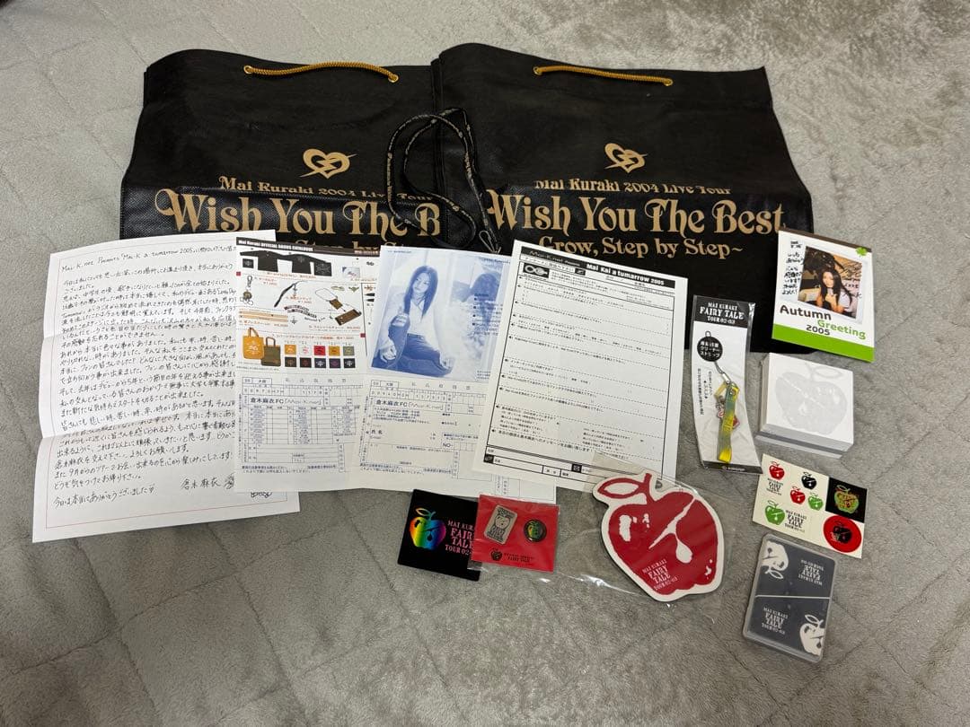 精華銘 倉木麻衣 グッズ ポスター 会報 ヘッドフォン まとめ売り 2/6