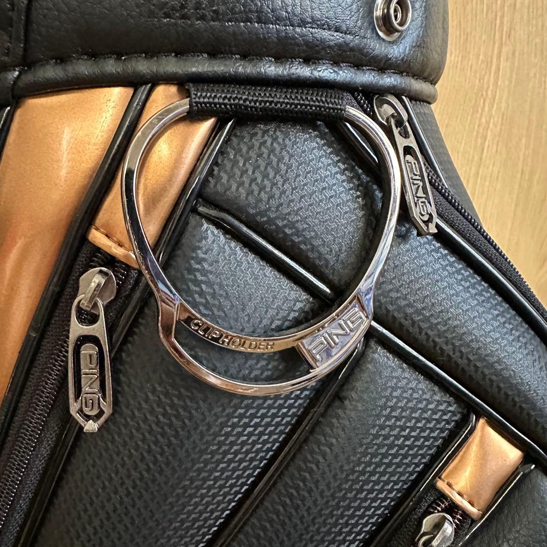 ピン PING PGJ-CBLT18 キャディバッグ ブラック カッパー - メルカリ