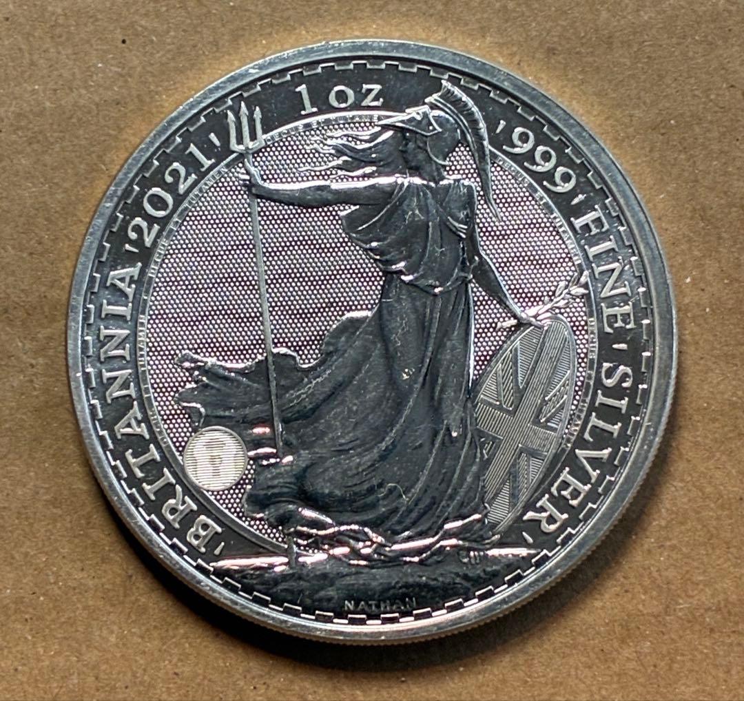 Britannia 2021 1oz 999純銀コイン - メルカリ