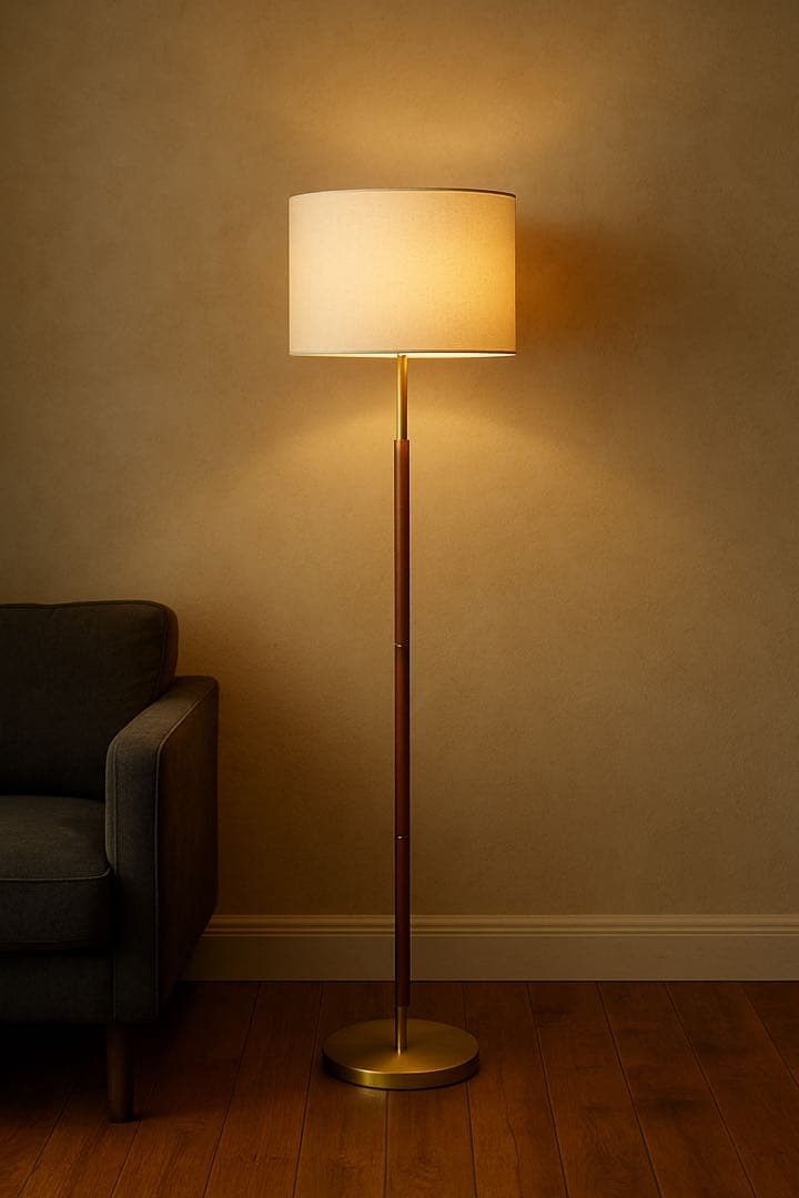 ADESSO 北欧　フロアランプ　おしゃれ　ランプ 新品】ADESSO 北欧 フロアランプ LED電球付 - メルカリ