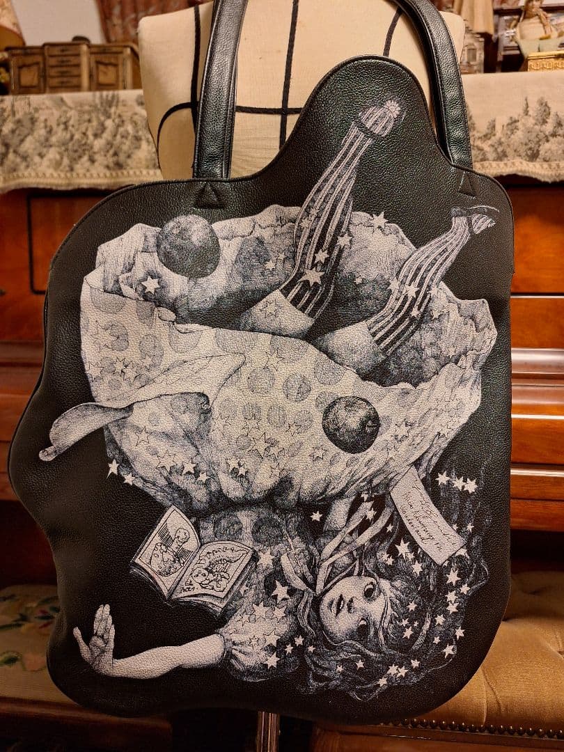 ヒグチユウコさかさまかばんボリス雑貨店 レザートートバッグ - メルカリ