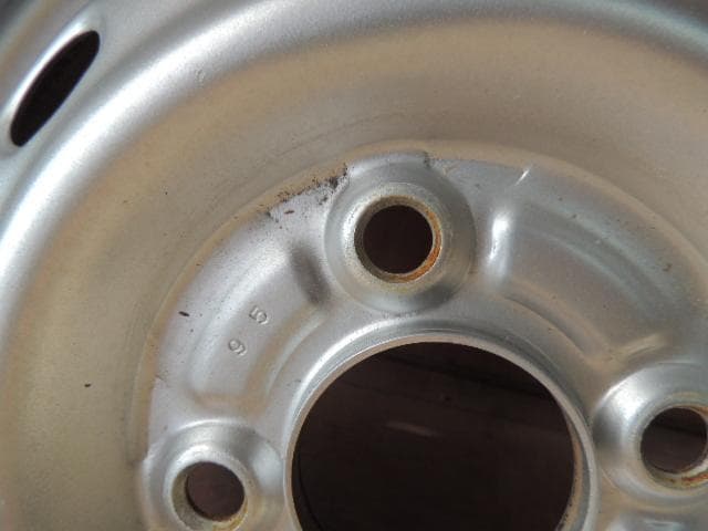 T407　12×4.00B　スチールホイール　4枚　PCD100　4穴　自家塗装