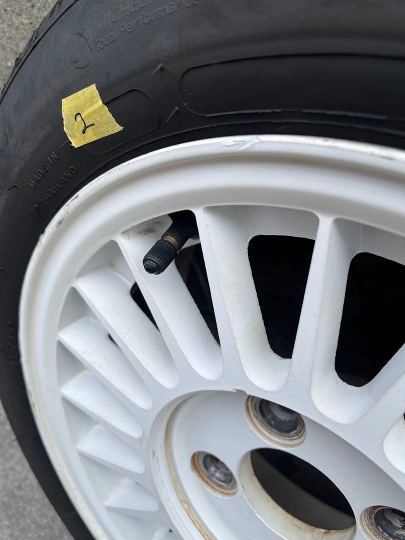 MICHELIN 13インチ、5.5j+38ホイールセット