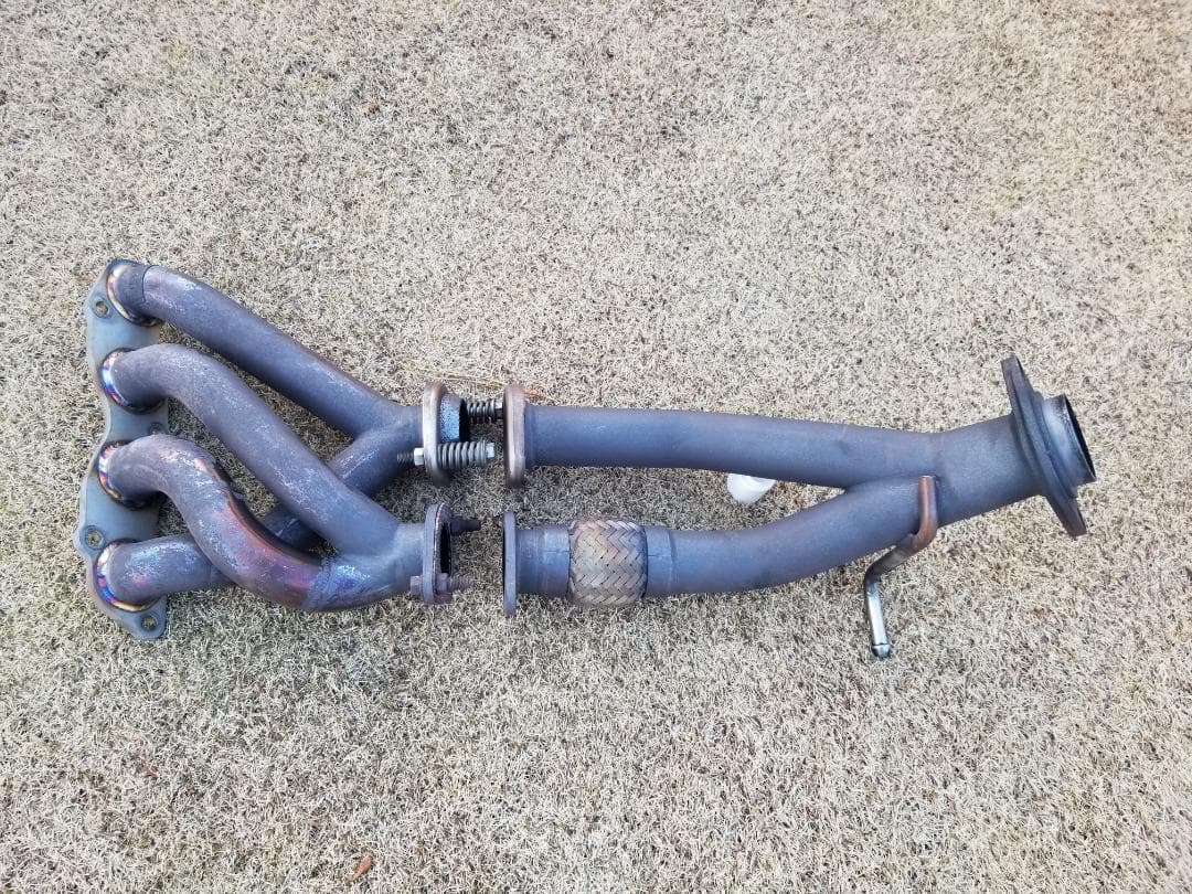 ◆シビックタイプR(FD2)◆フジツボ製 エキマニ　４-２-１◆ TODA RACING（戸田レーシング） TODA」シビック（FD2 TypeR）K20A用