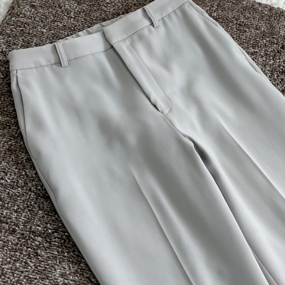 美品✨レミュー セットアップ ノーカラー 洗える ストレッチ 1B