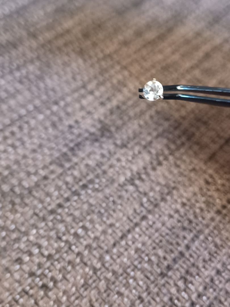 ☆ハリックァ☆*希少ブラジル産レムリアンシードクォーツ片耳ピアス