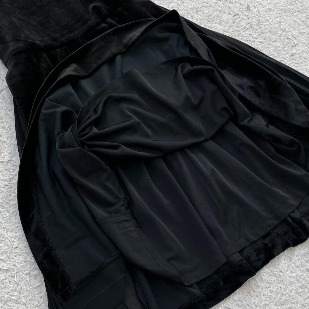 極美品✨ベロアノワールフォクシー ワンピース プリーツ 洗える