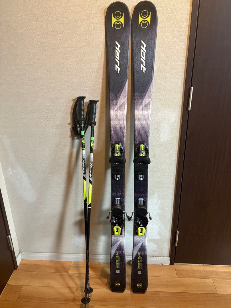 Hart スキー板 Tyrolia ビンディング付き、ストック付き、ケース付き 2026年最新】Yahoo!オークション -hart スキー板(カービング)の中古品